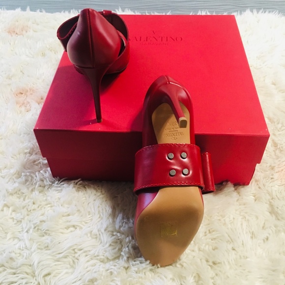 New Authentic VALENTINO Strappy Pump - Picture 9 of 10